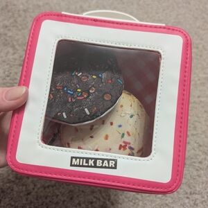 B&BW/Milk Bar Collab Cosmetic Travel Case W/ Coin Pouches 🍪